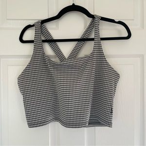 LIKE NEW Nike Gingham Crop Top XXL